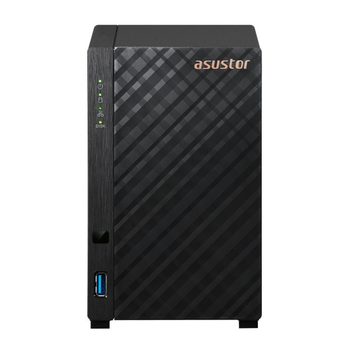ASUSTOR INC. ASUSTOR NAS 2 BAIE REALTEK RTD1619B 1GB